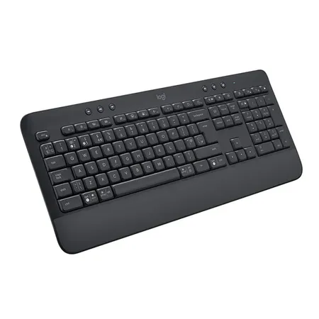 Logitech Signature K650 Wireless Bluetooth Keyboard with Palm Rest - Black