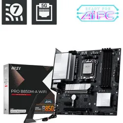 MSI Pro B850M-A WiFi AM5 Micro ATX Motherboard