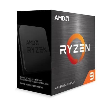 AMD Ryzen 9 5950X Processor (16 Cores, 32 Threads, Max. Boost Clock Up To 4.9GHz, AM4 Socket and 72MB Cache)