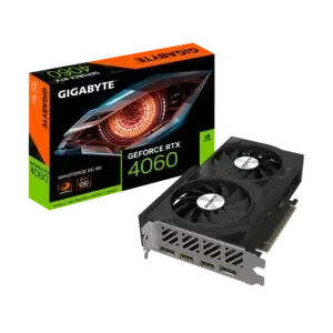 Gigabyte Rtx 4060 Windforce Oc 8Gb Gddr6 Graphics Card (GV-N4060WF2OC-8GD)
