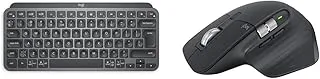 Logitech MX Keys Mini Minimalist Wireless Illuminated Keyboard with Free Adobe Subscription, Compact, Bluetooth, Backlit, USB-C, Metal Build-Graphite