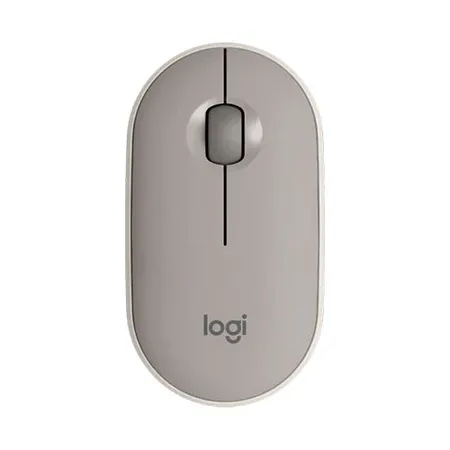 LOGITECH Pebble M350 Wireless+Bluetooth Ambidextrous Gaming Mouse ( Pebble M350 ) ( 1000DPI / 3 Macro Button ) ( Lavendrer )