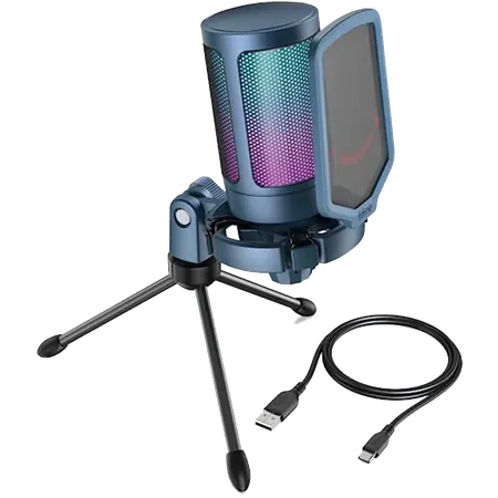 FIFINE AMPLIGAME- A6V USB GAMING MICROPHONE (BLUE)