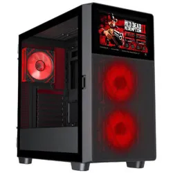 Ant Esports ICE Digital C3 Mid Tower Gaming Cabinet Black (ICE-DIGITAL-C3-BLACK)