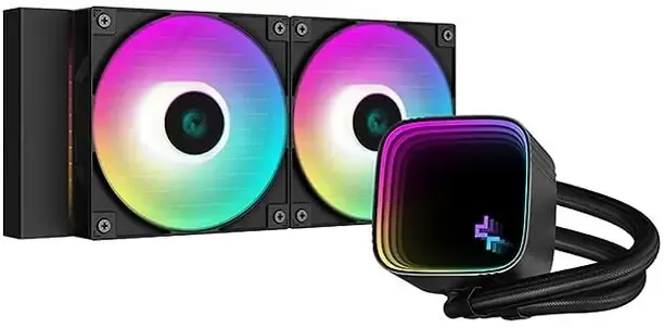 Deepcool LS520 SE 240 mm ARGB CPU Liquid Cooler I AIO - R-LS520-BKAMMM-G-1 Liquid Cooling Cabinet Cooler