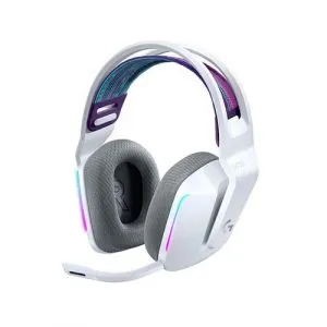 Logitech G733 Lightspeed RGB Wireless Gaming Headset (White) (981-000886)