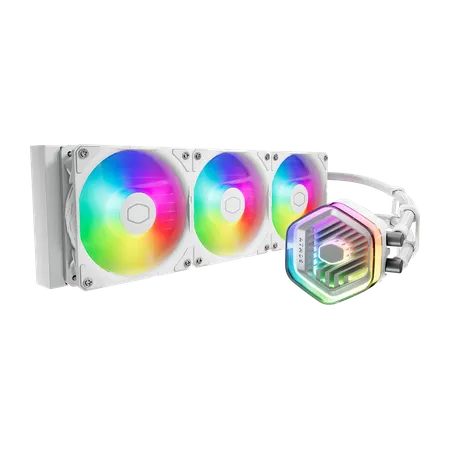 COOLER MASTER ML360 ATMOS 360MM CPU LIQUID COOLER WHITE (MLX-D36M-A25PZ-RW)