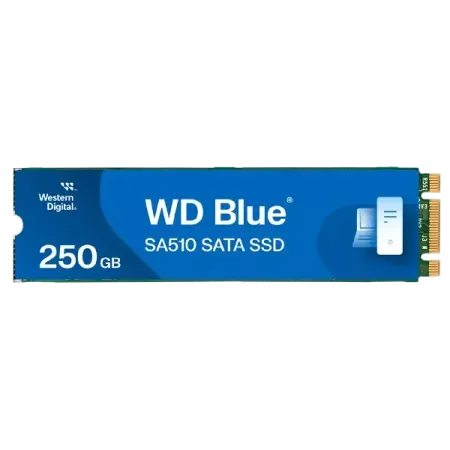 Western Digital 250GB WD Blue SA510 SATA Internal Solid State Drive SSD – SATA III 6 Gb/s