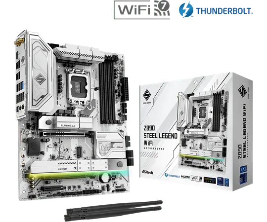 Asrock Z890 Steel Legend WIFI DDR5 Intel Motherboard