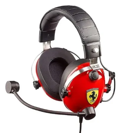 Thrustmaster T.Racing Scuderia Headphones – Ferrari Edition (Red)