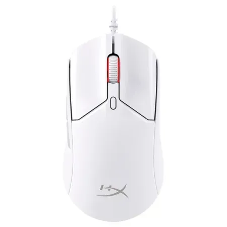 HYPERX Pulsefire Haste 2 Wired Ambidextrous Gaming Mouse ( 6N0A9AA ) ( 26000DPI / 6 Macro Buttons ) ( White )