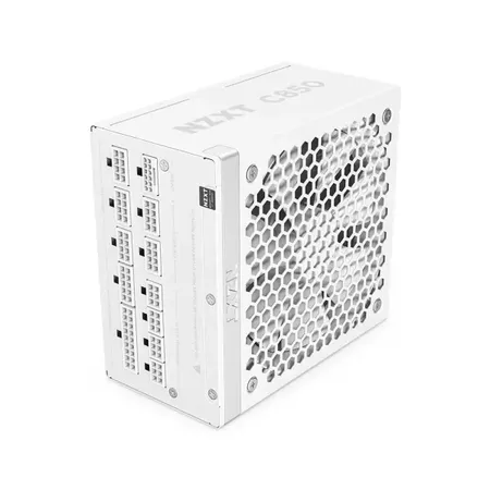 NZXT ATX 3.1 850 WATT 80 PLUS GOLD FULLY MODULAR LOW- NOISE POWER SUPPLY WHITE -PA-8G2BW-UK