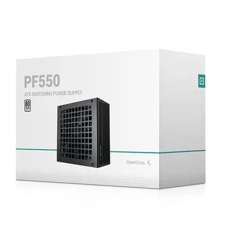 DEEPCOOL 550W PF550D 80 PLUS STANDARD NON MODULAR SMPS