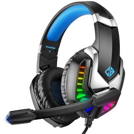 COSMIC BYTE G2050 RGB 3.5mm Wired Stereo Gaming Headphone With Mic ( Blue )