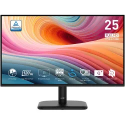 MSI Pro MP251L E2 25 Inch FHD 120Hz IPS Panel 99%SRGB 1MS Adaptive Sync Business Monitor