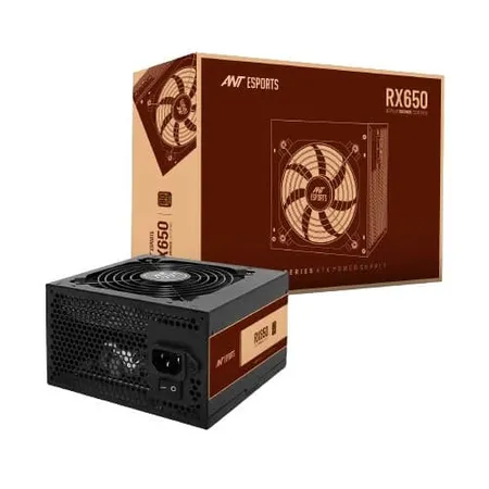Ant Esports Rx Series Rx650 80 Plus Bronze Power Supply (RX650)