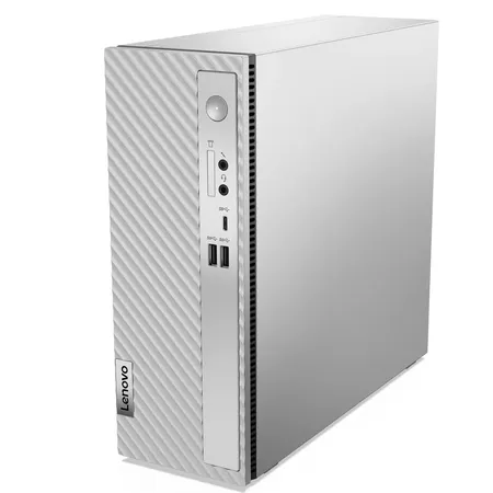 LENOVO IDEACENTRE 3 DESKTOP (13TH GEN INTEL CORE I3 13100/8GB/512GB SSD/INTERATED UHD GRAPHICS 730/WIN 11/OFFICE 2021/WIFI 6/BLUETOOTH 5.1/USB CALLIOPE KEYBOARD & MOUSE/CLOUD GREY), 90VT00BWIN