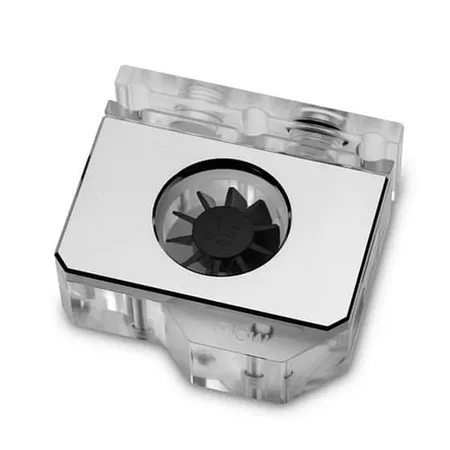 EK-Quantum Scalar - Flow Indicator - Bottom-To-Top - D-RGB – Nickel