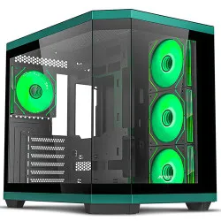 Ant Esports Crystal X11 Mid-Tower High End Gaming Cabinet Black