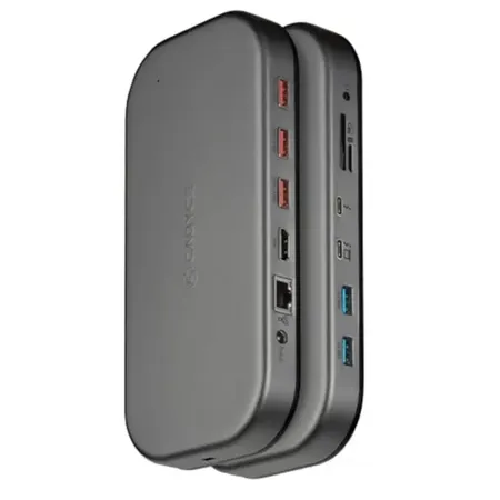 Cadyce CA-T3HDD Thunderbolt™ 3 HDMI Docking Station with 8K Display 100W PD Charging USB 3.1 Gen2 & Gigabit Ethernet