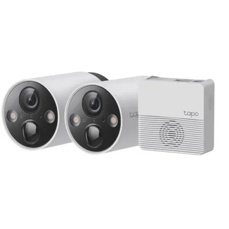 TP Link Tapo C420S2 2K QHD Wire Free Smart WIFI Security Camera IP65 (2 Camera Kit)