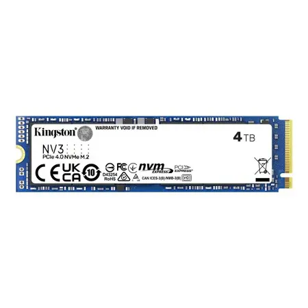Kingston KC3000 4TB M.2 NVMe Gen4 Internal SSD SKC3000D/4096G