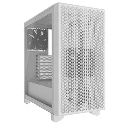 CORSAIR 3000D AIRFLOW TEMPERED GLASS MID-TOWER, WHITE