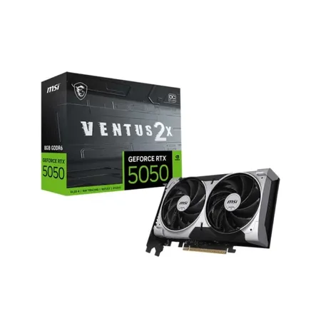 MSI Nvidia GeForce RTX 5050 Ventus 2X OC 8GB GDDR6 Dual Fan Graphics Card