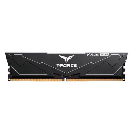 TeamGroup T-Force Vulcan 32GB (32GBx1) DDR5 6000MHz Desktop Ram (Black) FLBD532G6000HC38A01