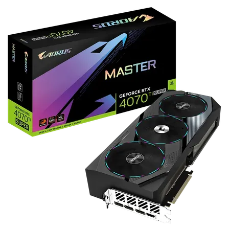 GIGABYTE Aorus Master GeForce RTX 4070 Ti Super 16GB Nvidia Graphic Card