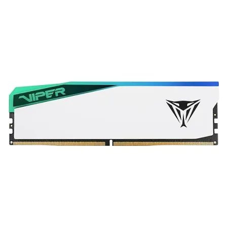 Patriot Viper Elite 5 RGB DDR5 32GB (2X16GB) 6000 MHz CL30 RAM DIMM Module (White)