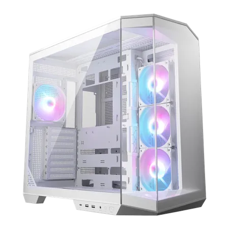 MSI MAG PANO 100R PZ ATX Mid-Tower Case White