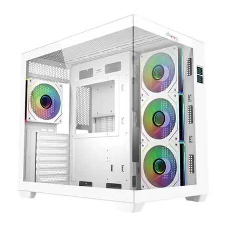 Dawg X 617 ARGB White ATX Mid Tower Case