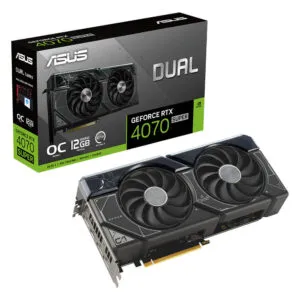 ASUS Dual GeForce RTX 4070 SUPER OC Edition 12GB GDDR6X Graphic Card DUAL-RTX4070S-O12G