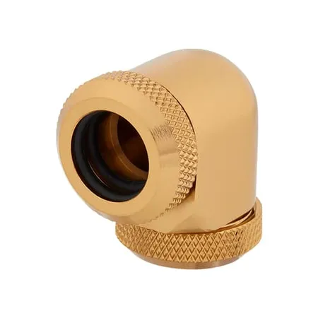 Corsair Hydro X Series XF Hardline 12mm OD Fitting Four Pack (Black)