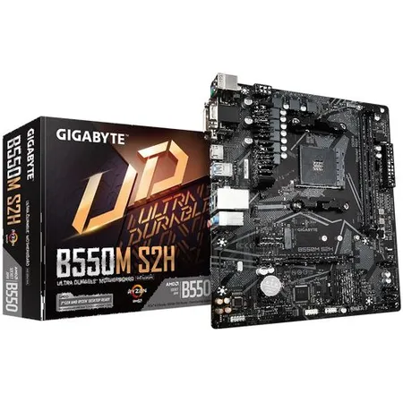 GIGABYTE B550M S2H M-ATX DDR4 AMD Motherboard