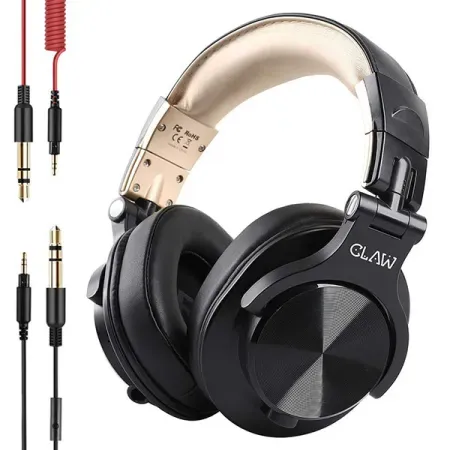 CLAW SM50 Professional Studio Monitoring DJ Headphones Black