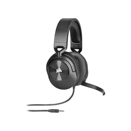 CORSAIR HS55 Wired 7.1 Surround Gaming Headphone With Mic ( Carbon ) ( PC/PS5/PS4/Xbox )