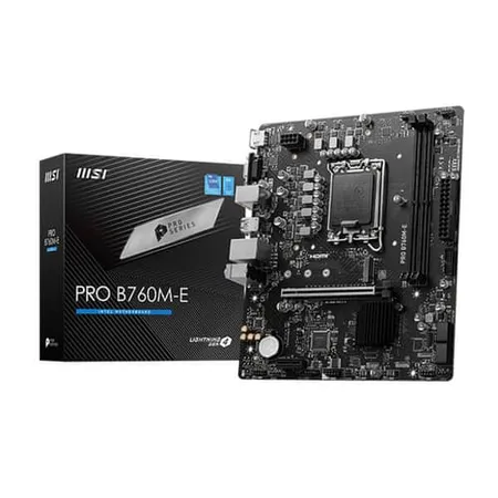 MSI Pro B760M-E DDR4 Motherboard