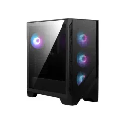 MSI MAG FORGE 320R AIRFLOW Mid Tower Cabinet, ATX Support, USB Type C, Up To 360 mm Radiator Support