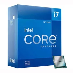 Intel Core 12th Gen i7-12700KF LGA1700 Desktop Processor 12 Cores up to 5.0GHz 25MB Cache