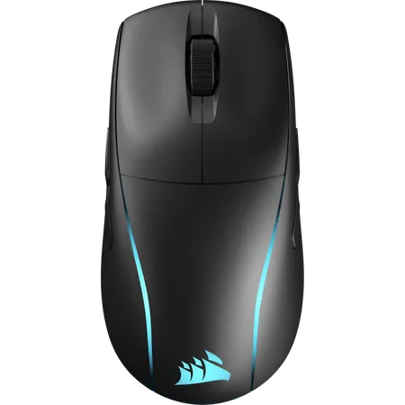 CORSAIR M75 RGB Lightweight Wireless ambidextrous Gaming Mouse ( Black ) ( 26000DPI / 6 Macro Buttons )