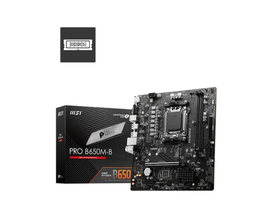 MSI PRO B650M-B MOTHERBOARD, MICRO-ATX