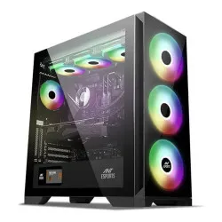 ANT ESPORTS ICE 590TG MID-TOWER E-ATX CABINET
