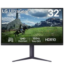 LG 31.5 inch UltraGear IPS Gaming Monitor (32GS85Q-B)