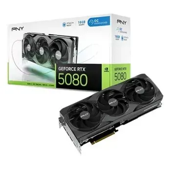 PNY RTX 5080 ARGB EPIC-X RGB OC Triple Fan Graphic Card (VCG508016TFXXPB1-O)