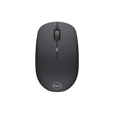 Dell WM126 1000DPI 2.4Ghz USB Optical Sensor Wireless Mouse - Black