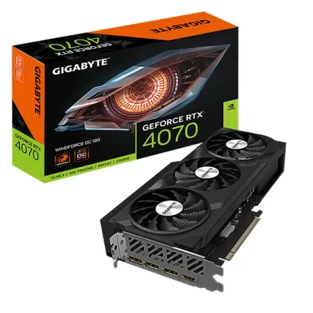 GIGABYTE GeForce RTX 4070 WindForce OC 12GB Nvidia Graphic Card
