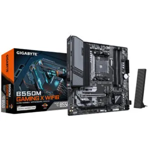 Gigabyte B550M GAMING X WIFI6 AM4 Motherboard