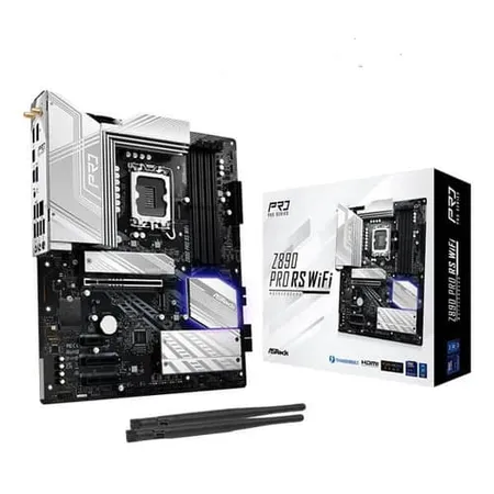 ASROCK Z890 Pro RS WIFI DDR5 Intel Motherboard ( White )